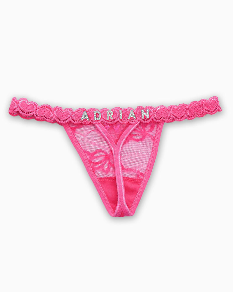 Customisable Name Thong