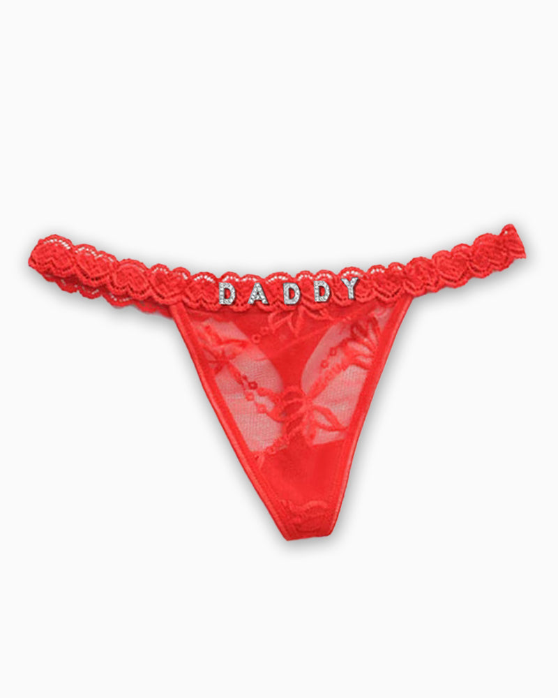 Customisable Name Thong